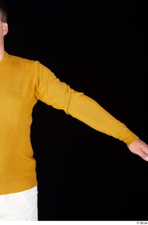 Paul Mc Caul arm casual dressed yellow sweatshirt 0002.jpg